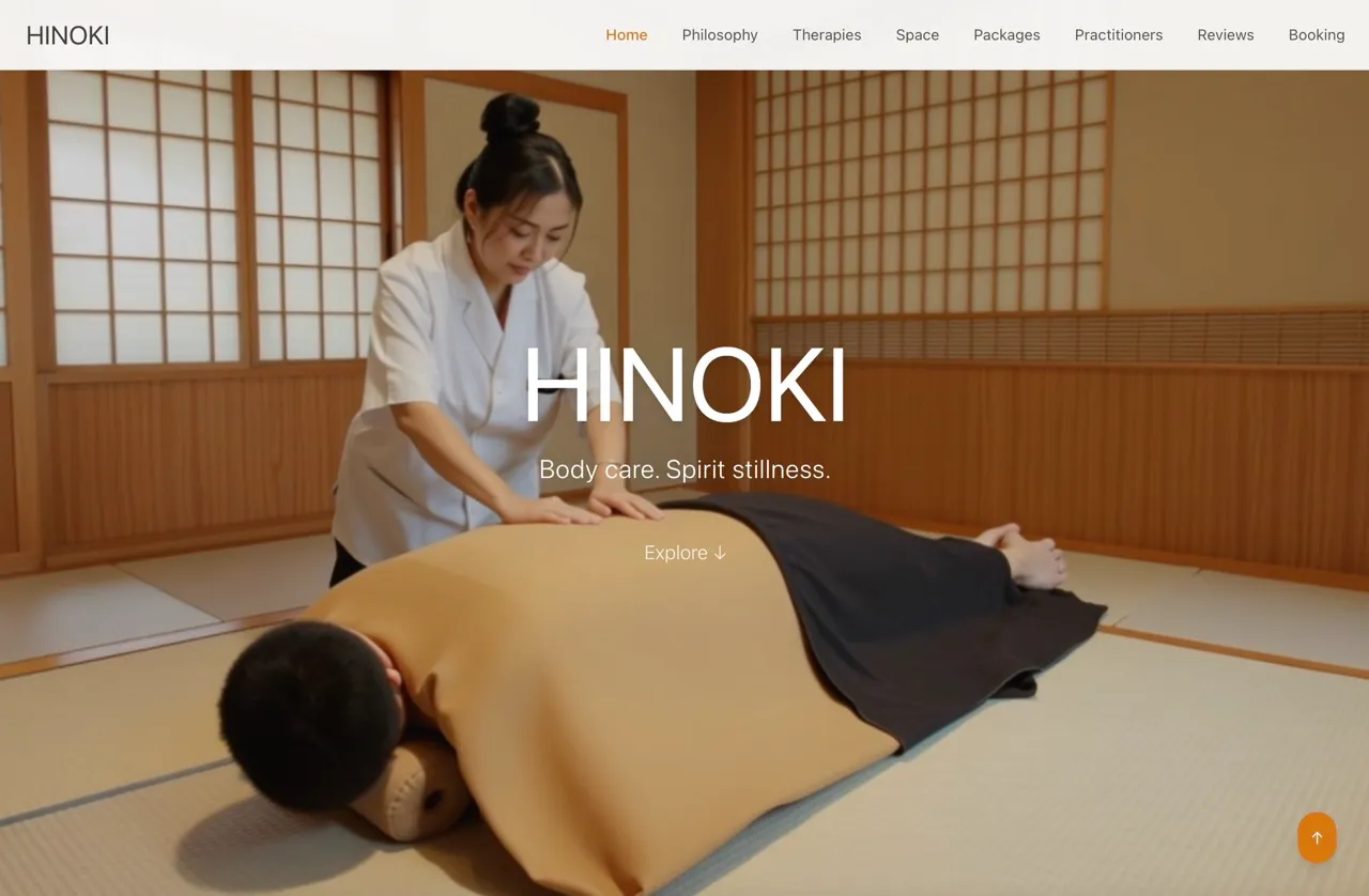 Japanese Spa Website Japanese Spa Website